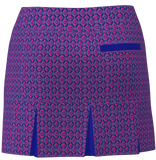 AB SPORT Women's Martini Print Back Pleat Golf Skirt - MART2D