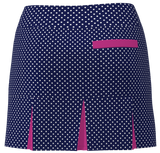 AB Sport Women's Polka Dot Print Golf Skirt BSKG05-NPDP