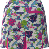 AB SPORT Women's Summer Garden Print Back Pleat Golf Skirt BSKG05-SUG1H