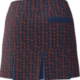 University of Virginia Print Women's Back Pleat Golf Skirt - UVA4BN