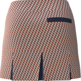 University of Virginia Print Women's Back Pleat Golf Skirt - UVA6AB