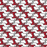 Bulldog & State of Georgia Print Back Pleat Skirt BSKG05-BDOG_1F