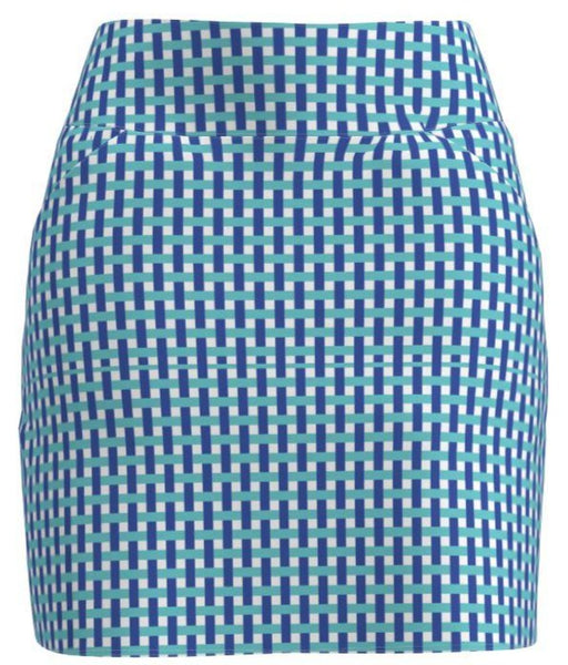 AB Sport Women's Basketweave Print Front Pocket Golf Skirt - BSWRS