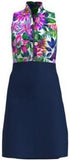 AB SPORT Exotic Floral Navy Women's Golf Dress - ABSport