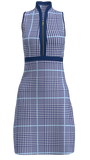 AB SPORT Women's Glen Plaid Print Golf Dress GD001-GPNB