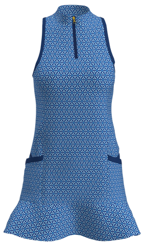 AB SPORT Women's Geo Print Golf Dress GD003-GEO2K