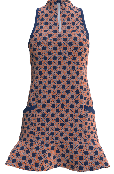 Auburn University Print Women's Flounce Golf Dress GD003-AU13_1F
