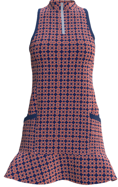 Auburn University Print Flounce Golf Dress GD003-AU_1BNVOR