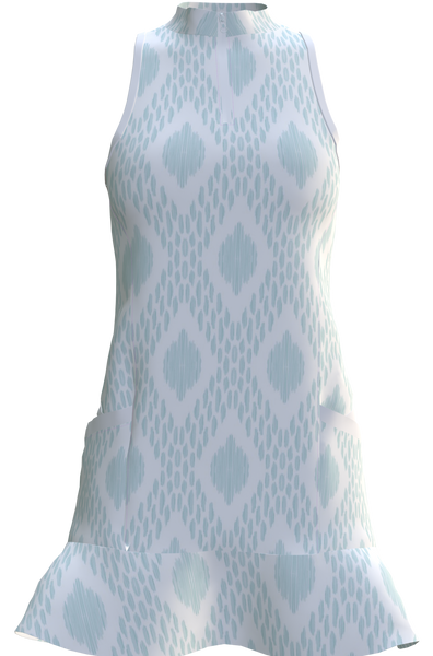 AB SPORT Women's Eye Cat Print Golf Dress GD003-EYECT
