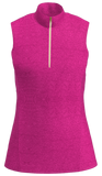 AB SPORT Women's Zip Mock Sleeveless Golf Polo GP04-NEOPH