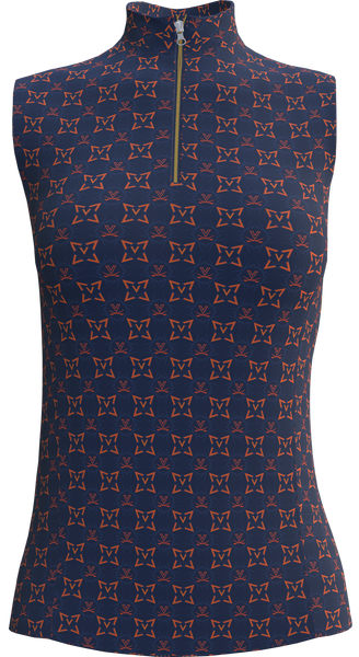 University of Virginia Print Women's Sleeveless Golf Top GP04-UVA2B