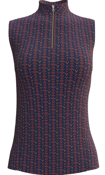 University of Virginia Print Women's Sleeveless Golf Top GP04-UVA4B