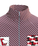 Bulldog & State of Georgia Print Women's Jacket JK01GA-BDOG_1A