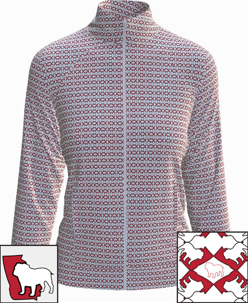 Bulldog & State of Georgia Print Women's Jacket JK01GA-BDOG_2E