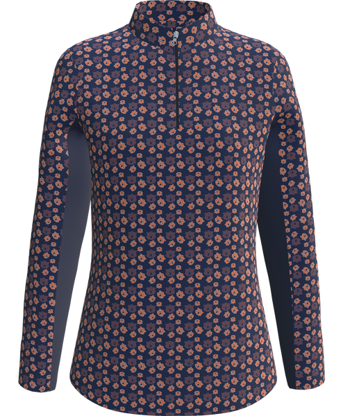 Auburn Tigers AU Print Women's Long Sleeve Sun Shirt LS01-AU_3C