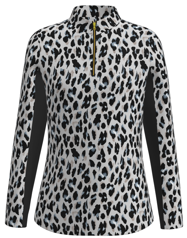 AB SPORT Women's Long Sleeve Animal Print Sun Shirt LS01