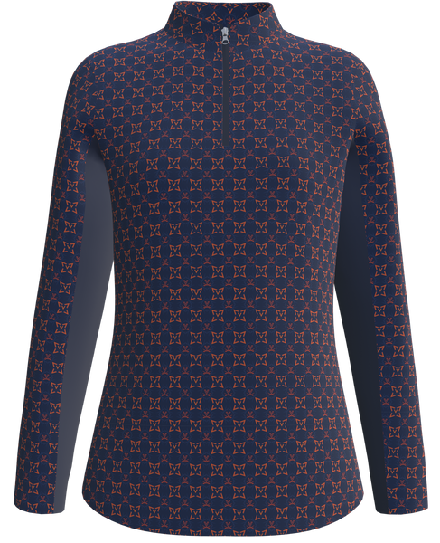 University of Virginia Print Women's Long Sleeve Sun Shirt LS01-UVA2B