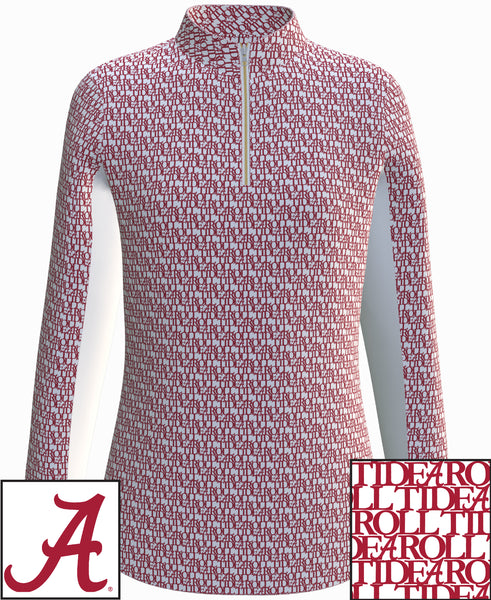 The University of Alabama Print Women's Sun Shirt LS01AL-BAMA_4B