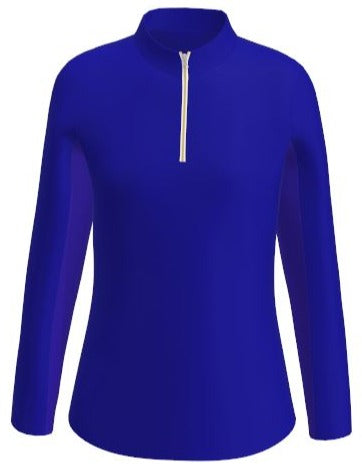 AB SPORT Women's Long Sleeve Sun Shirt LS01-PLN ROYAL