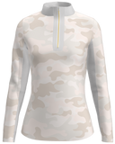 AB SPORT Women's Long Sleeve Camo Print Sun Shirt LS02-CAMO