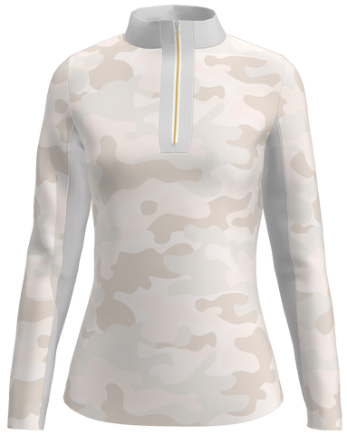 AB SPORT Women's Long Sleeve Camo Print Sun Shirt LS02-CAMO