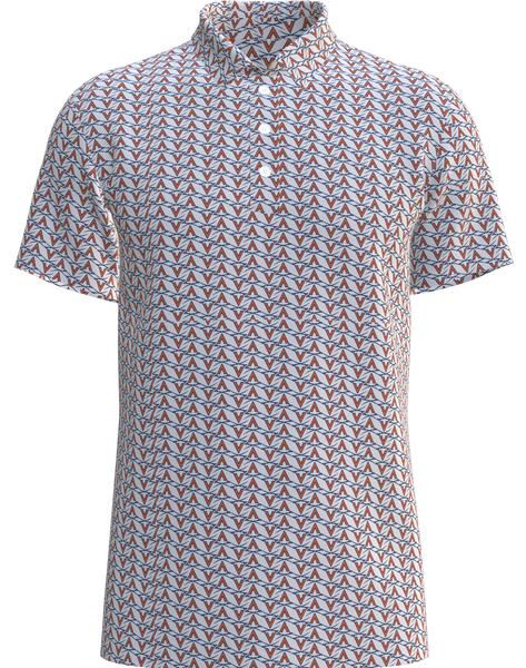 University of Virginia Print Men's Polo Shirt MP01-UVA1A