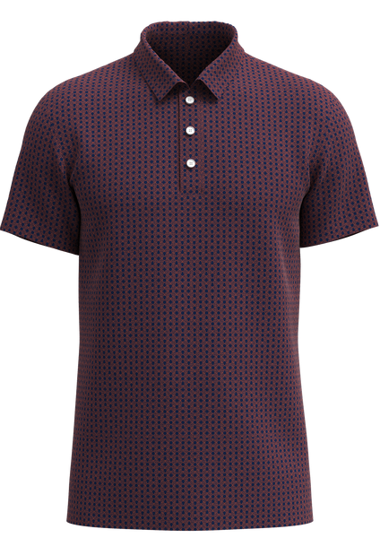 Auburn Tigers Print Men's Polo Shirt - MP01-AUBAU_1BNVOR