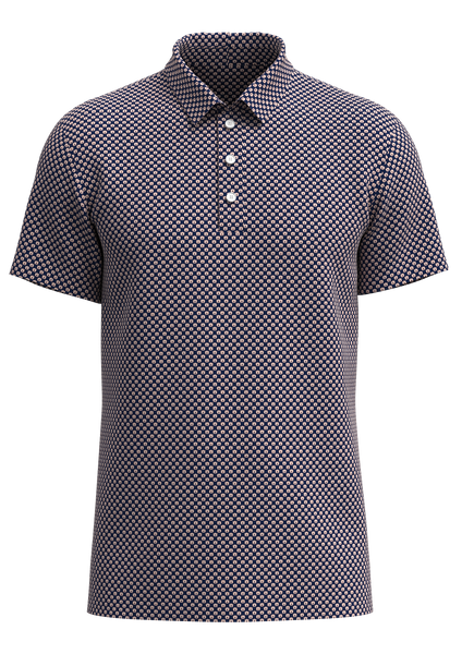 Auburn University Print Men's Polo Shirt - MP01-AUBAU_2B