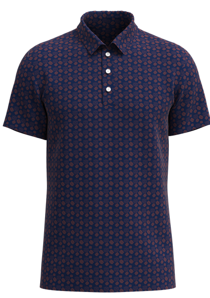 Auburn University Print Men's Polo Shirt - MP01-AUBAU_3B