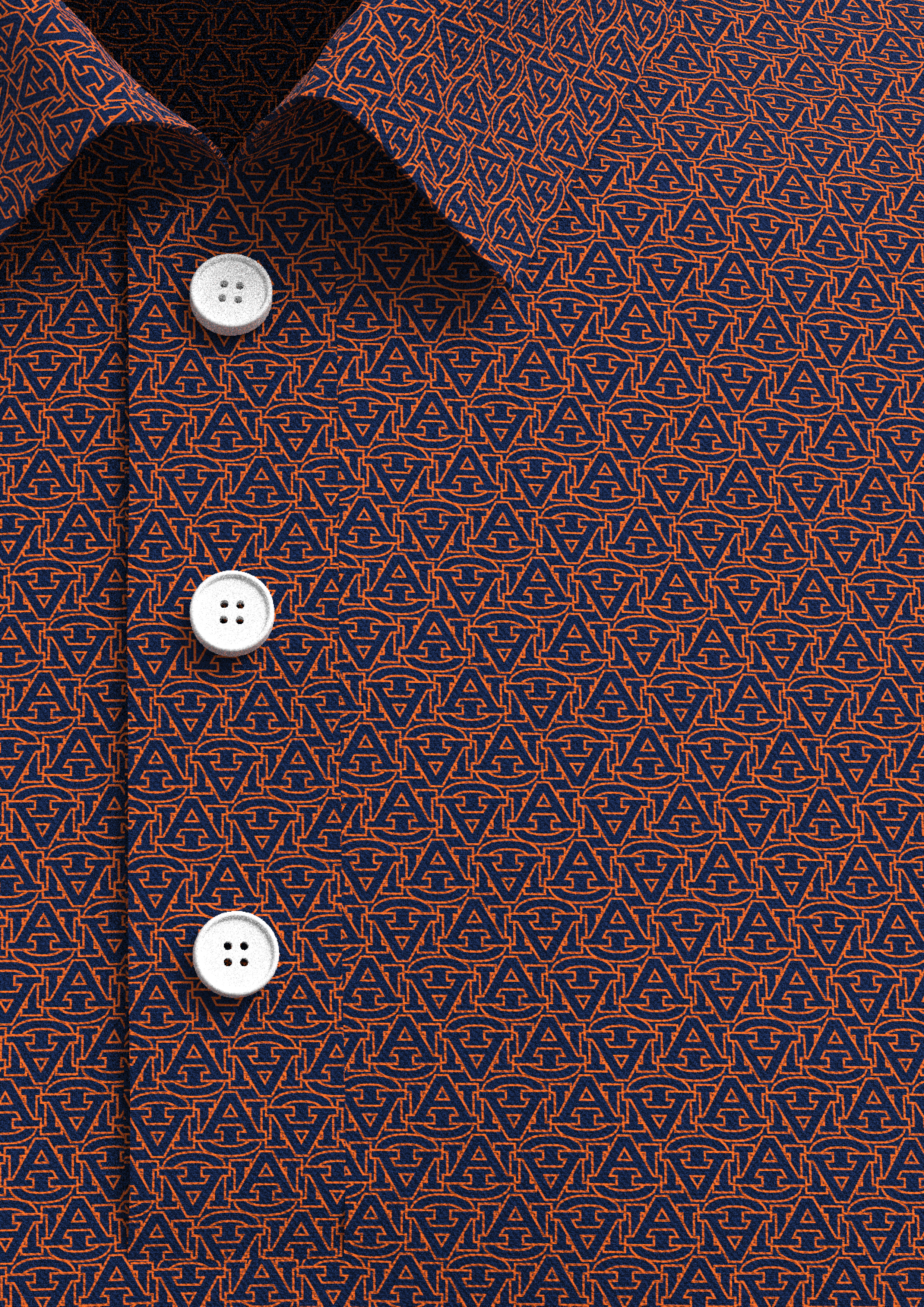 auburn dress shirt Auburn University Print Men's Polo Shirt