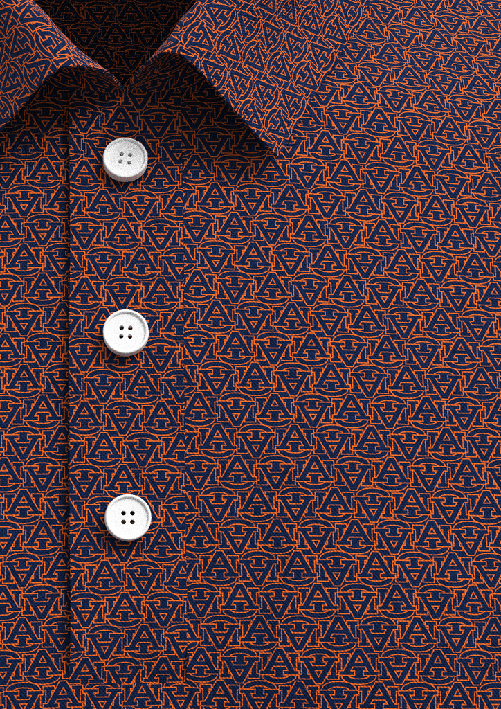 Auburn University Print Men's Polo Shirt Auburn University Print Men's Polo Shirt