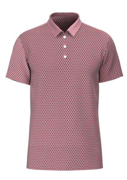 The University of Alabama Print Men's Polo Shirt MP01-UABAMA_3B