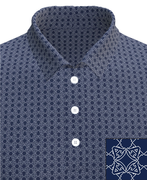 Auburn University Print Men's Polo Shirt - MP01-AUBAU_1D