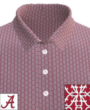 Alabama BAMA Print Men's Polo Shirt MP01-UABAMA_1A