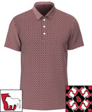 Bulldog & State of Georgia Print Men's Polo Shirt MP01GA-BDOG_5A