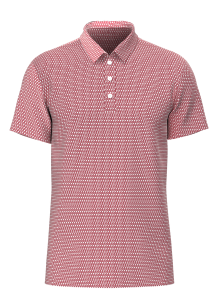 The University of Alabama Print Men's Polo Shirt MP01-UABAMA_8B