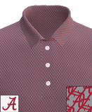 ALABAMA BAMA  Print Men's Polo Shirt MP01-UABAMA_2B