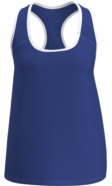 AB Sport Women's Royal Racerback Tennis Tank TT102-ROY