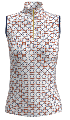 University of Virginia Print Women's Golf Shirt GP04-UVA_2A