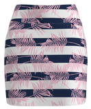 AB Sport Women's Leaf Nautical Stripe Print Front Pocket Golf Skirt - LNS