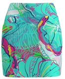 AB Sport Women's Golf Skort -Preppy Floral Print