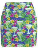 AB SPORT Women's Martini Print Front Pocket Golf Skirt BSKG01-MARTI