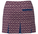 Auburn University Print Back Pleat Golf Skirt BSKG05-AU_11_1C_1A