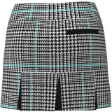 AB SPORT Women's Glen Plaid Print Back Pleat Golf Skirt BSKG05-GPBLBH