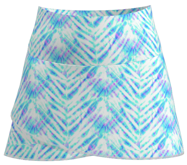 AB SPORT Women's Tie Dyed Print Tennis Skirt BSKT03-TDY