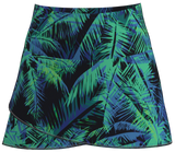 AB SPORT Women's Tropical Palm Print Tennis Skirt BSKT03-TROP2