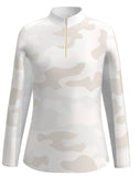 AB Sport Women's White Camo Print UV 40 Sun Protection Shirt LS01-CAMO