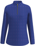 AB SPORT Women's Golf Club Print Long Sleeve Sun Shirt LS01-GC1F