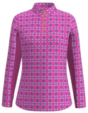 AB SPORT Women's Long Sleeve Martini Print UV 40 Sun Shirt LS01-MART4J