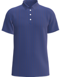 University of Virginia Print Men's Golf Shirt - UVA1F